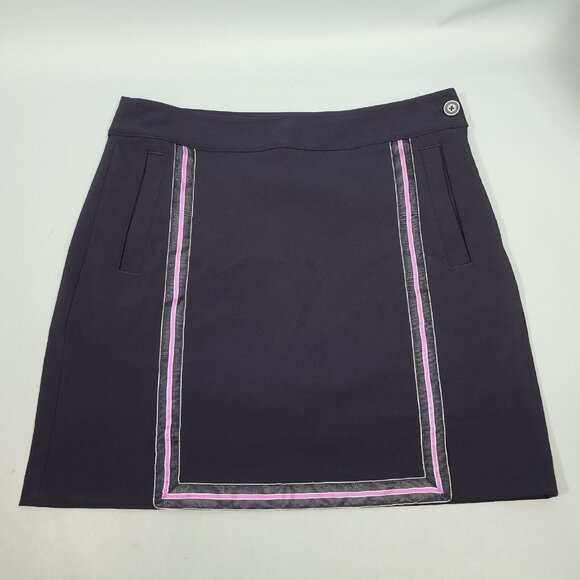 EP Pro 17" Golf Skort Skirt Navy Blue  Women's Size 4 With Pockets - Picture 1 of 8